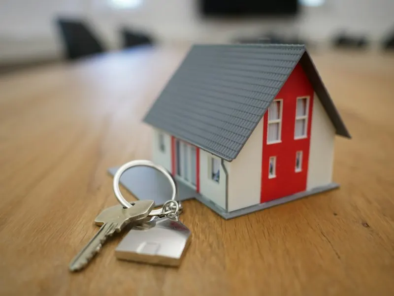House model and keys representing a property enquiry